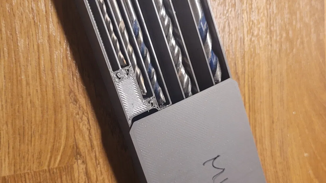 Hộp đựng mũi khoan đơn giản cho dụng cụ sửa chữa - Image 3