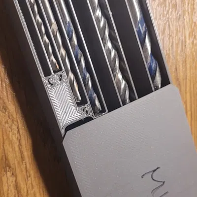 Hộp đựng mũi khoan đơn giản cho dụng cụ sửa chữa