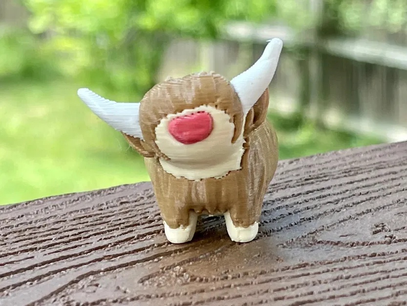 Bò cao nguyên trẻ nhỏ nhiều màu sắc - MMU - Image 2