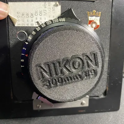 Nắp ống kính cho Nikon 300mm f/9 cho máy ảnh định dạng lớn