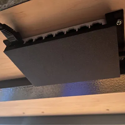 Giá đỡ cho bộ chuyển mạch D-Link 8 cổng Gigabit dưới bàn