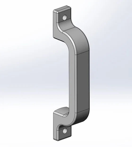 Tay cầm đơn giản với lỗ gắn 5.5 inch trung tâm - Image 1