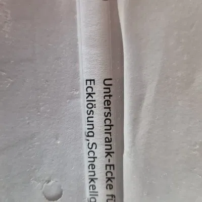 Trục gia cố cho tủ góc Nolte Küche (Bj. 2007)