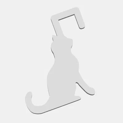 Móc treo hình mèo dễ thương cho không gian sống