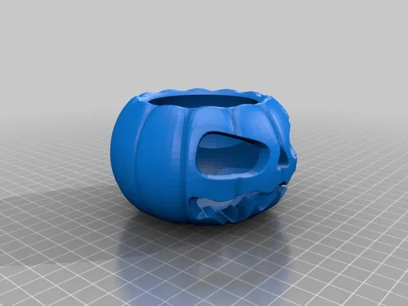 Bí ngô Jack-o'-lantern với cuống tách rời - Image 5