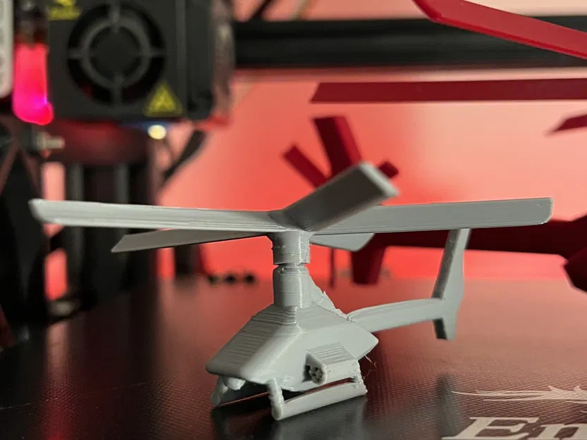 Máy bay trực thăng in tại chỗ độc đáo - Image 5