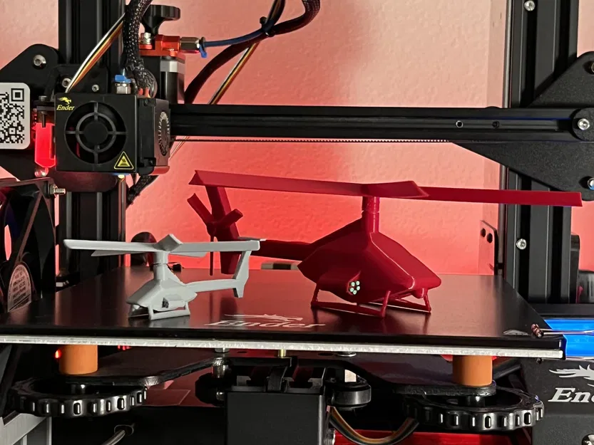 Máy bay trực thăng in tại chỗ độc đáo - Image 6