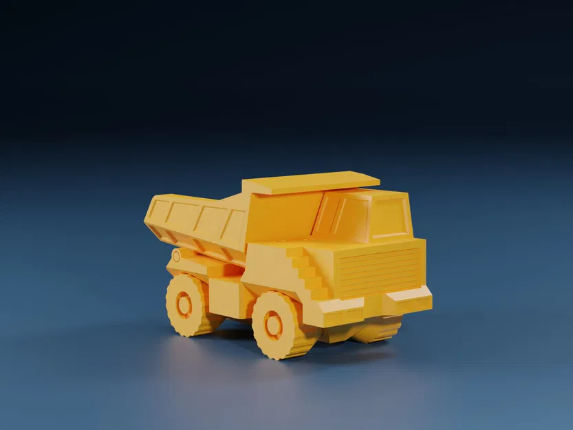 Xe ben in ngay tại chỗ cho mô hình 3D - Image 1