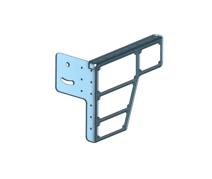 Bảng điều khiển trung tâm cho SimRacing bằng kim loại tấm và i... - Image 2