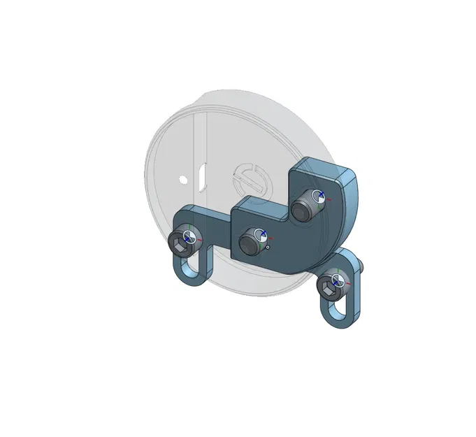 Giá đỡ Fanatec cho đồng hồ Flex Ring 56mm - Image 2