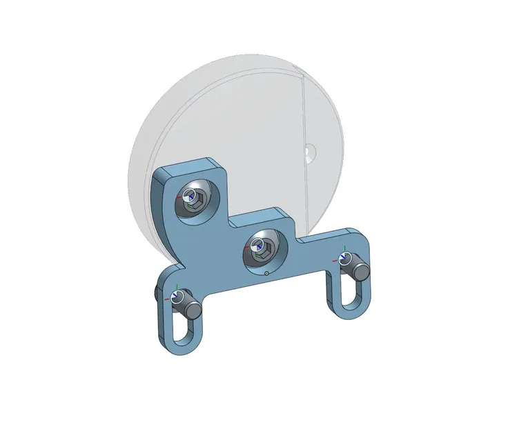 Giá đỡ Fanatec cho đồng hồ Flex Ring 56mm - Image 3