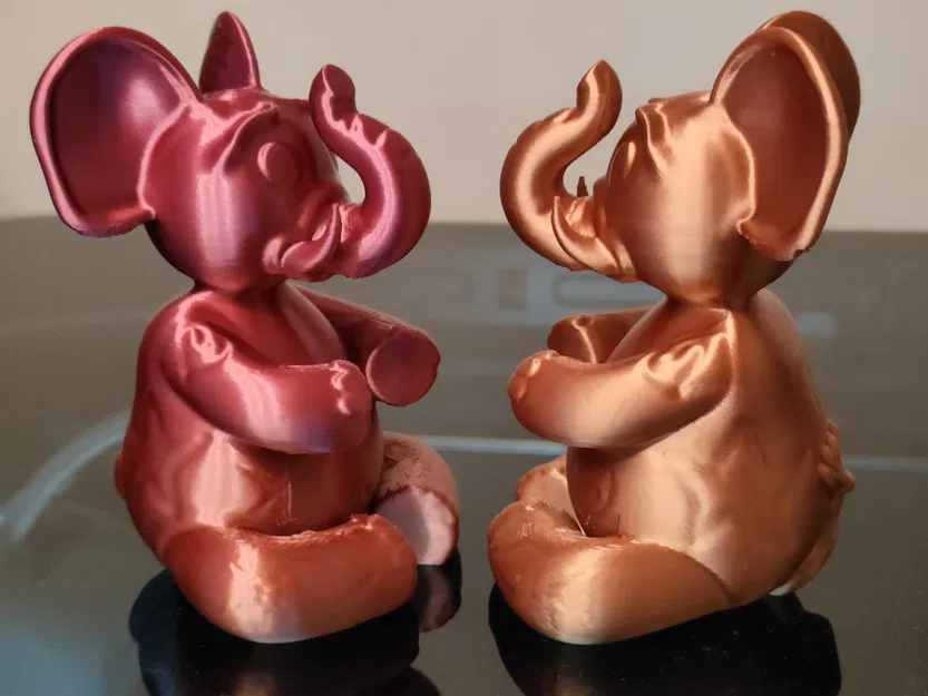 Voi xiếc dễ thương với hình xăm cho trẻ em - Image 2