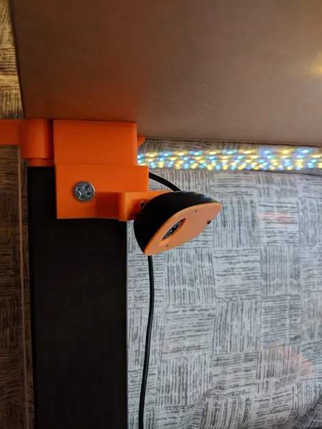 Giá đỡ webcam Logitech C270 cho vỏ IKEA Lack - Image 1