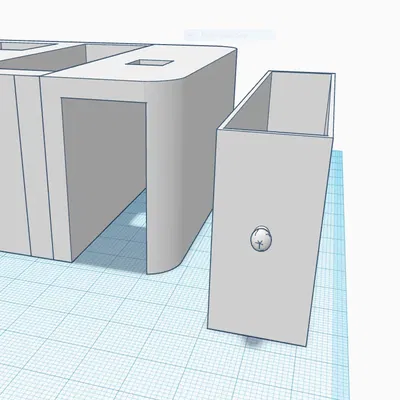 Giá đỡ bút thông minh tích hợp ngăn chứa