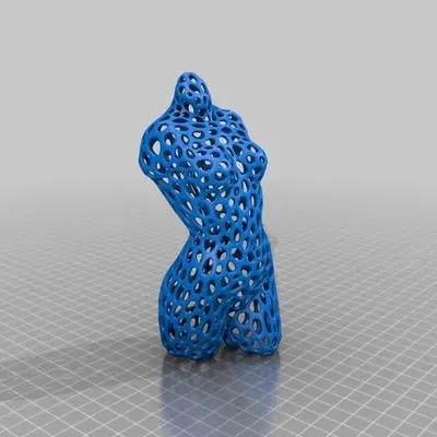 Người phụ nữ báo hồng phong cách Voronoi