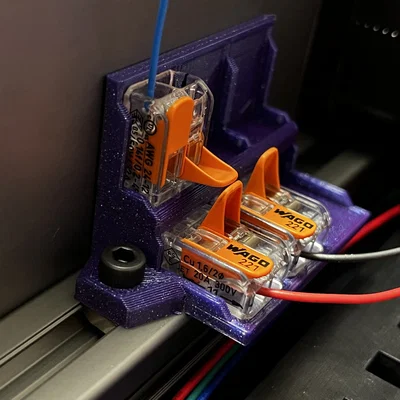 Giá đỡ góc wago 221 cho thanh nhôm 2020