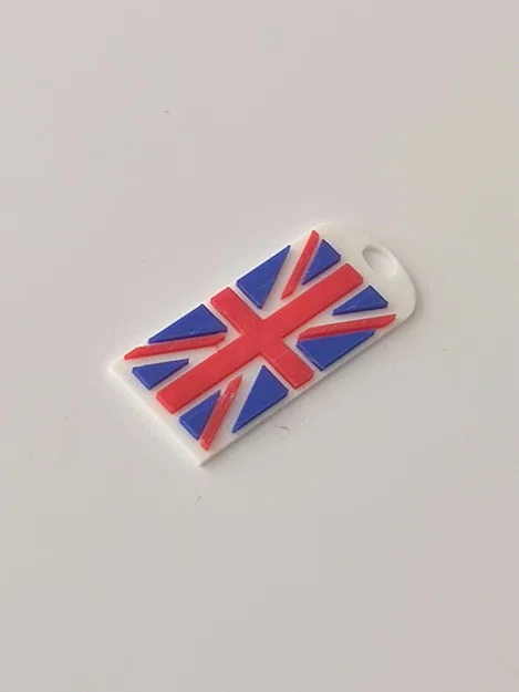 Móc khóa cờ Anh Union Jack - Image 1