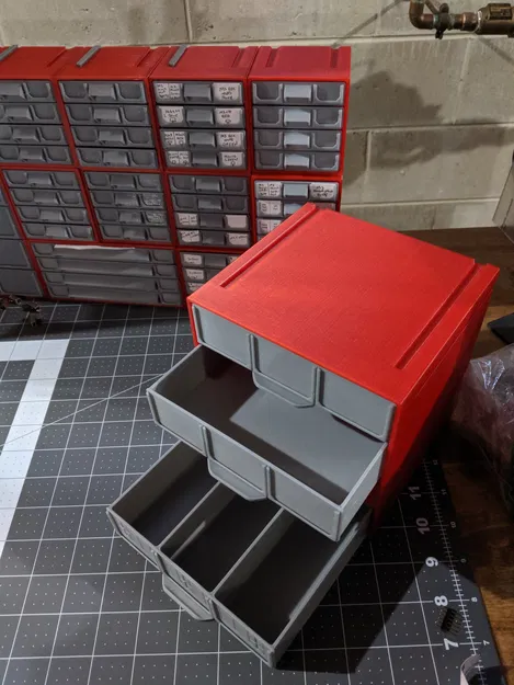 Hộp lưu trữ điện trở xếp chồng nhiều kích thước - Image 2