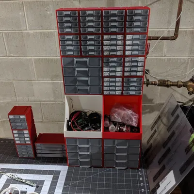 Hộp lưu trữ điện trở xếp chồng nhiều kích thước