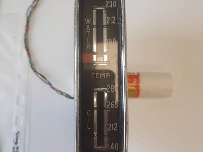 Bảng chuyển đổi nhiệt độ nước/dầu cho Volvo P1800 - Image 3