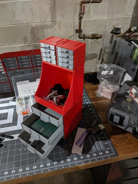 Hộp lưu trữ điện trở xếp chồng nhiều kích thước - Image 4