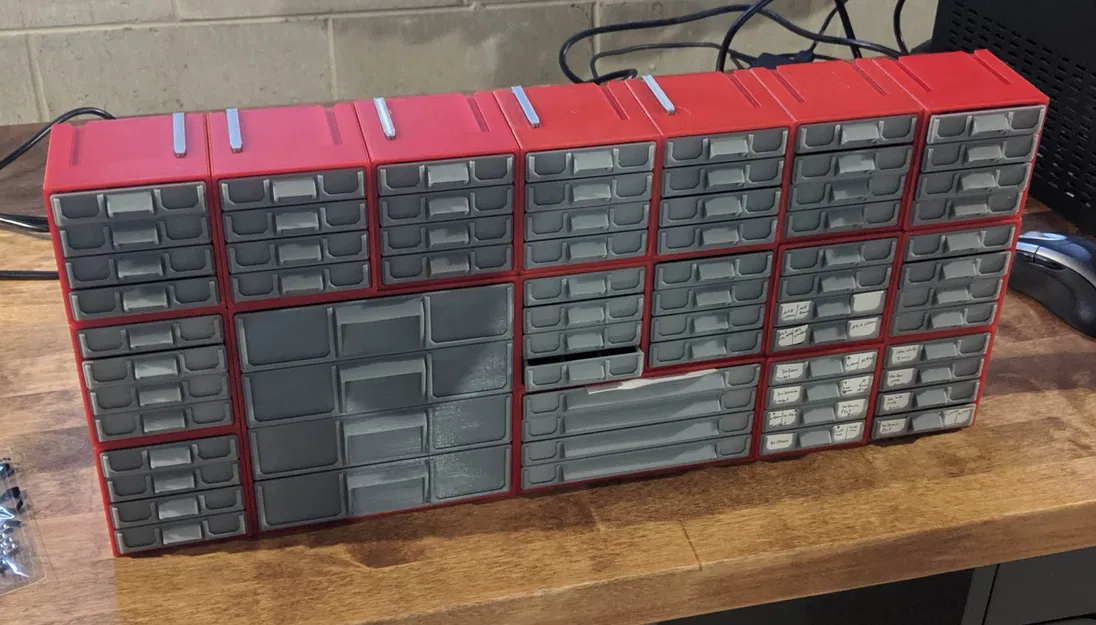 Hộp lưu trữ điện trở xếp chồng nhiều kích thước - Image 5