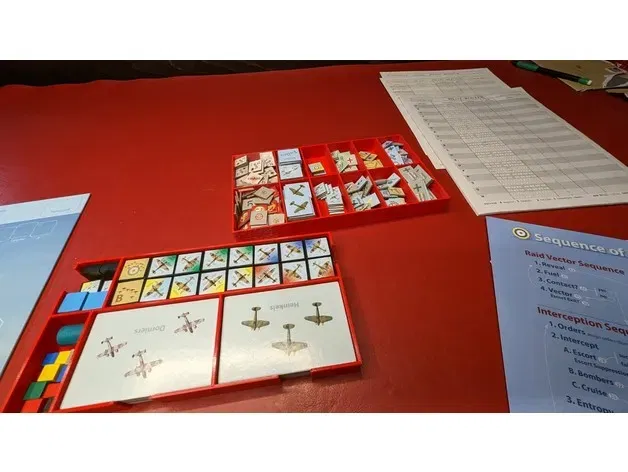 Giá đỡ thẻ bài cho trò chơi Skies Above Britain - Image 3