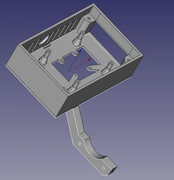 Giá đỡ cho RPI4 và màn hình 5 inch trong hộp Prusa - Image 2
