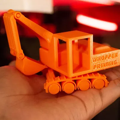 Xe đào in tại chỗ Trenchy cho mô hình in 3D