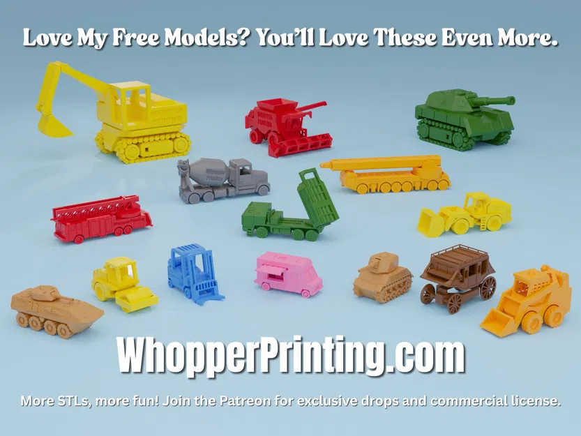 Xe đào in tại chỗ Trenchy cho mô hình in 3D - Image 3