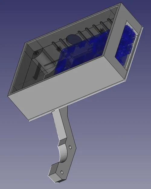 Giá đỡ cho RPI4 và màn hình 5 inch trong hộp Prusa - Image 5