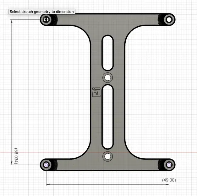 Giá đỡ DIN cho Orange Pi 3b - Image 1