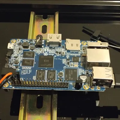 Giá đỡ Orange Pi 2E+ cho thanh DIN Voron