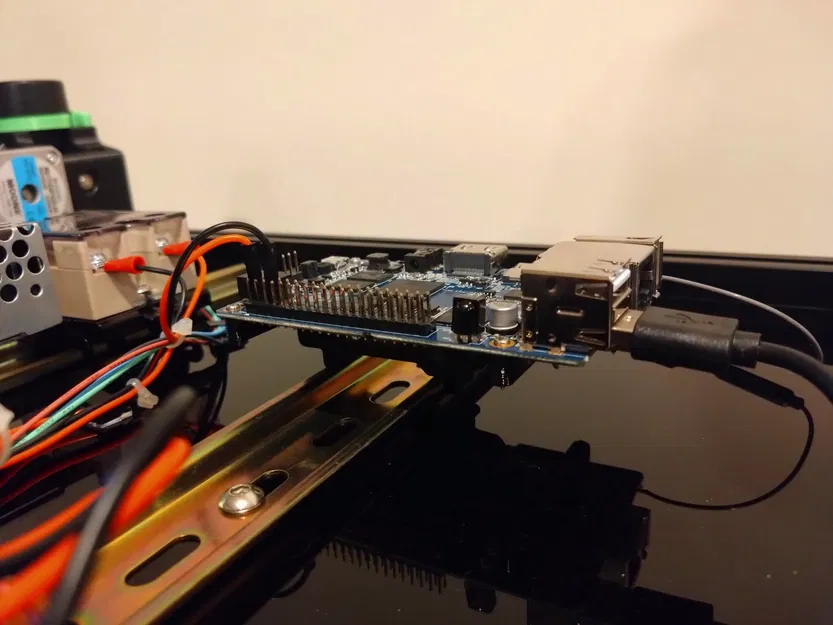 Giá đỡ Orange Pi 2E+ cho thanh DIN Voron - Image 3