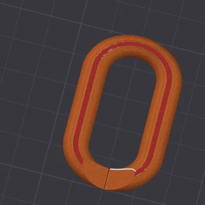 Móc nối chuỗi 3D có thể tái sử dụng và tháo rời