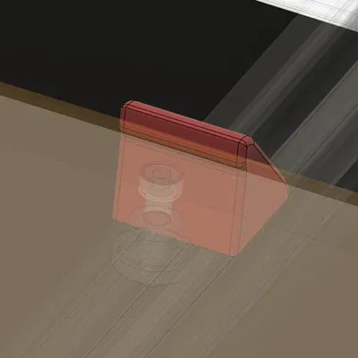 Giá đỡ vị trí cho đế từ máy in 3D