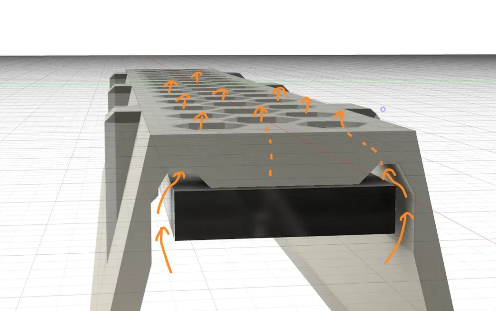 Máng đèn LED tản nhiệt cho ENDER 3 S1 PRO - Image 2