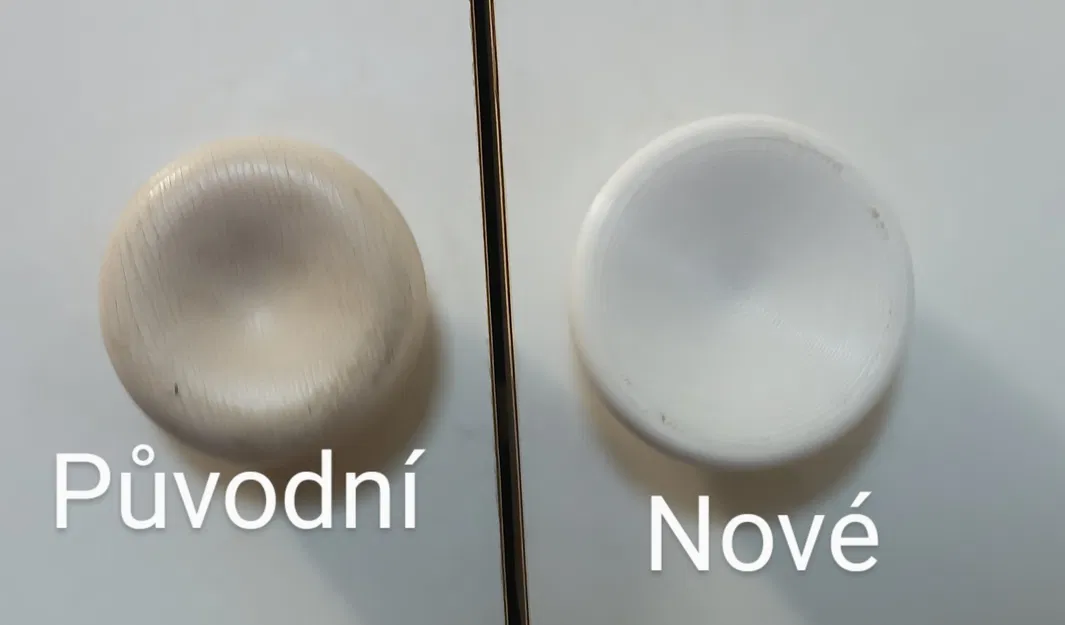 Cán cửa với lỗ vít tự khoan đường kính 3 mm - Image 1