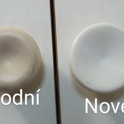 Cán cửa với lỗ vít tự khoan đường kính 3 mm