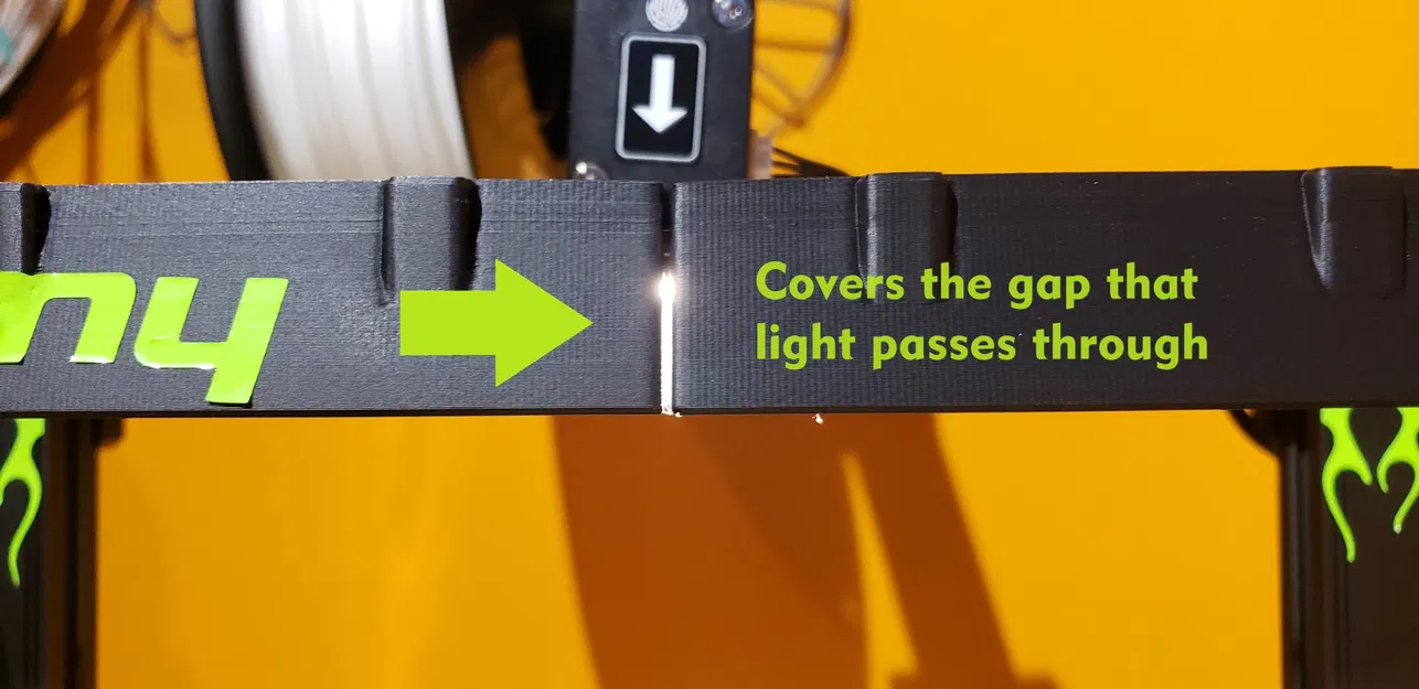 Bộ lấp khoảng trống ánh sáng cho đèn LED Ender3 - Image 2