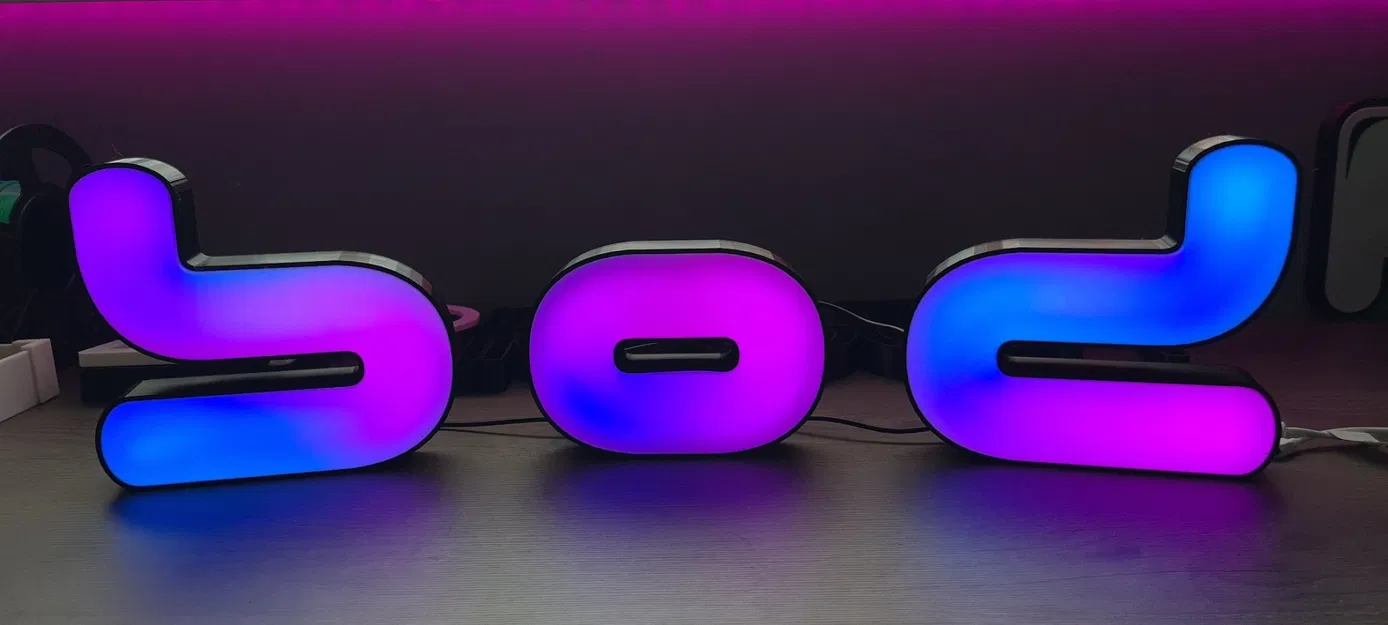 Chữ cái LED phát sáng cho tên cá nhân hóa - Image 1