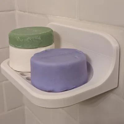 Đĩa xà phòng rộng phong cách kasami cho phòng tắm