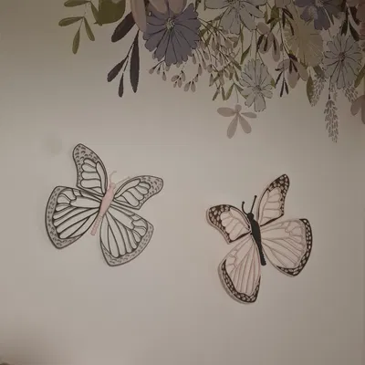 Nghệ thuật treo tường bướm trang trí cho in FDM