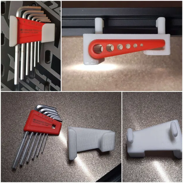 Giá đỡ chìa khóa hex PB Swiss cho bộ Ikea Skadis - Image 1