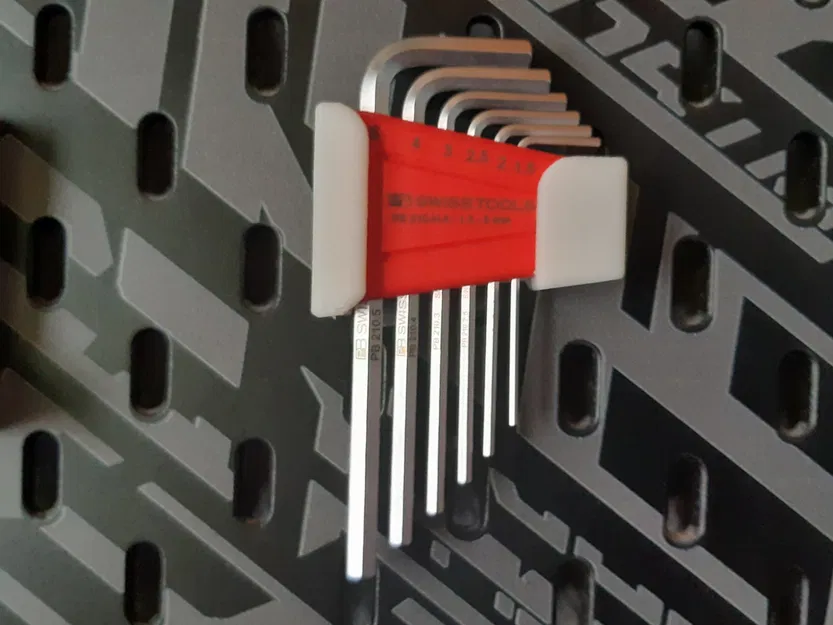 Giá đỡ chìa khóa hex PB Swiss cho bộ Ikea Skadis - Image 5