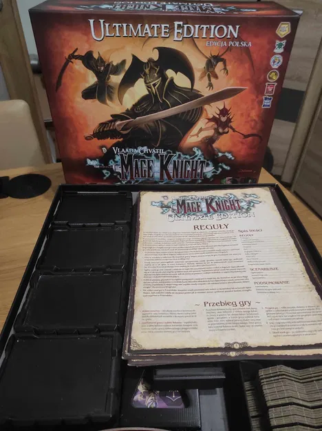 Bộ tổ chức cao cấp cho Mage Knight với hệ thống lưu trữ - Image 4