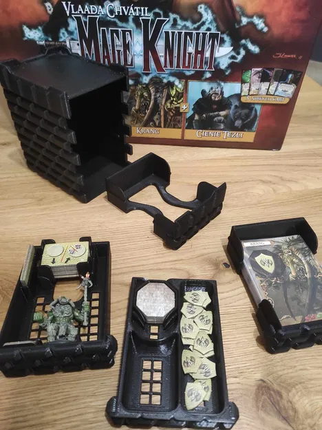 Bộ tổ chức cao cấp cho Mage Knight với hệ thống lưu trữ - Image 6