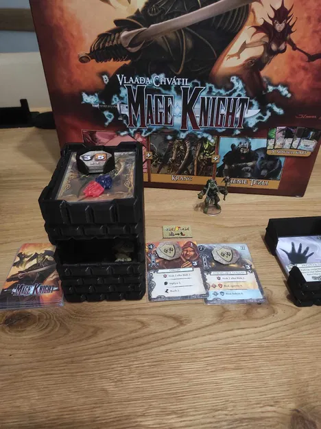 Bộ tổ chức cao cấp cho Mage Knight với hệ thống lưu trữ - Image 7