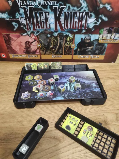 Bộ tổ chức cao cấp cho Mage Knight với hệ thống lưu trữ - Image 12