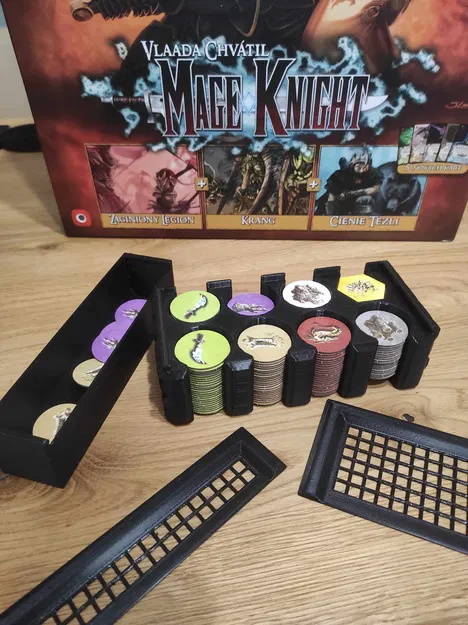 Bộ tổ chức cao cấp cho Mage Knight với hệ thống lưu trữ - Image 13